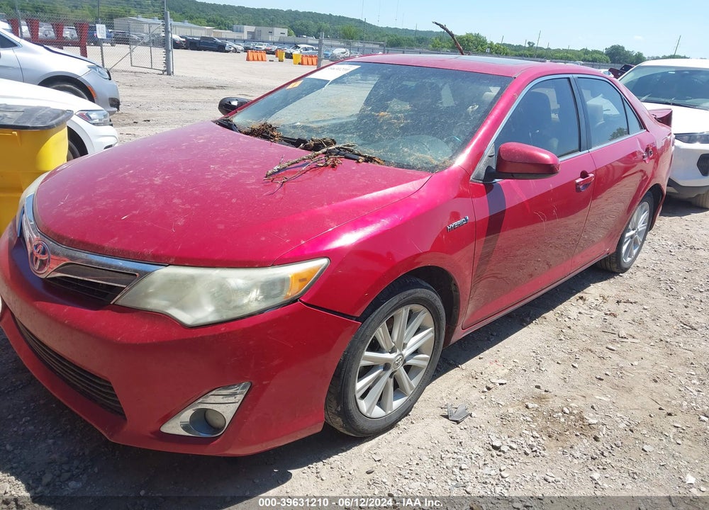 2013 TOYOTA CAMRY HYBRID XLE VIN: 4T1BD1FKXDU086245