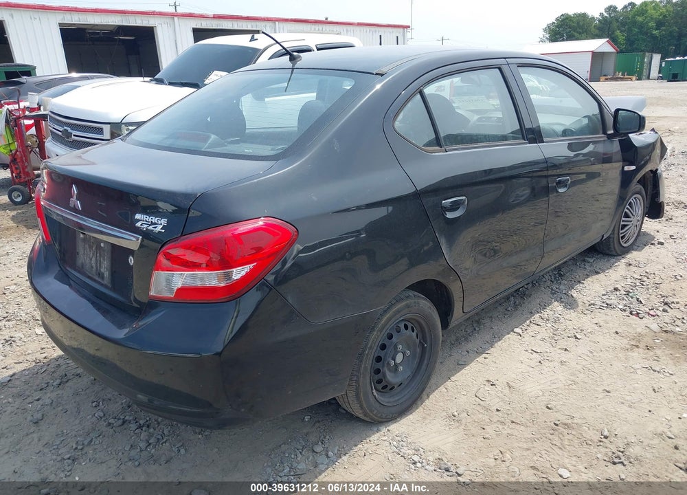 2018 MITSUBISHI MIRAGE G4 ES VIN: ML32F3FJ4JHF12328