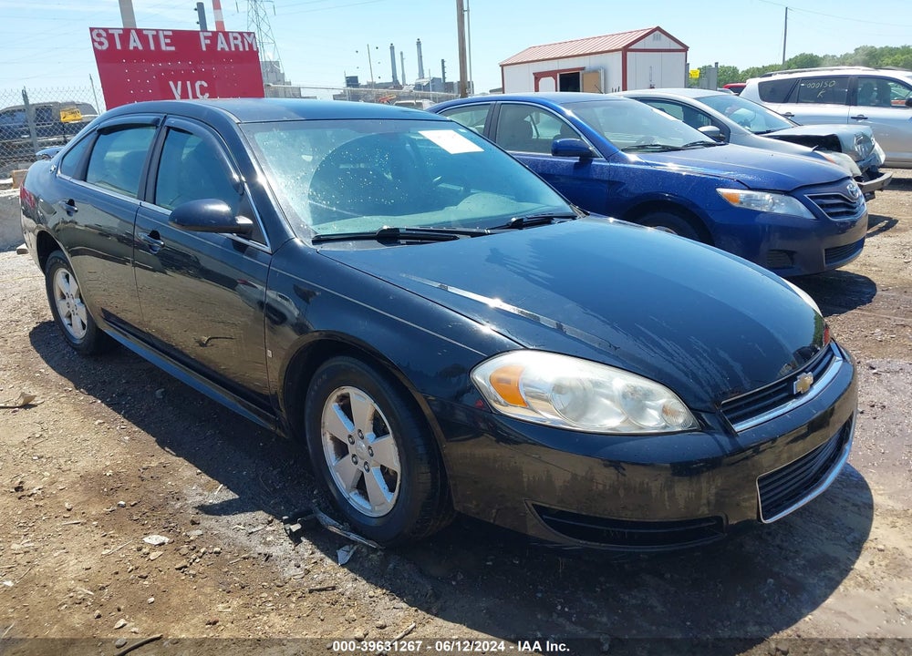 2009 CHEVROLET IMPALA LT VIN: 2G1WT57K991143304