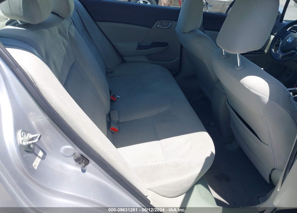 2012 HONDA CIVIC LX VIN: 19XFB2F52CE390503