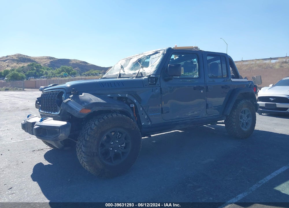 2024 JEEP WRANGLER 4XE WILLYS VIN: 1C4RJXN6XRW278652