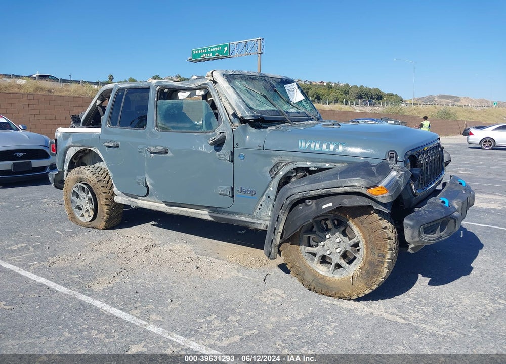 2024 JEEP WRANGLER 4XE WILLYS VIN: 1C4RJXN6XRW278652