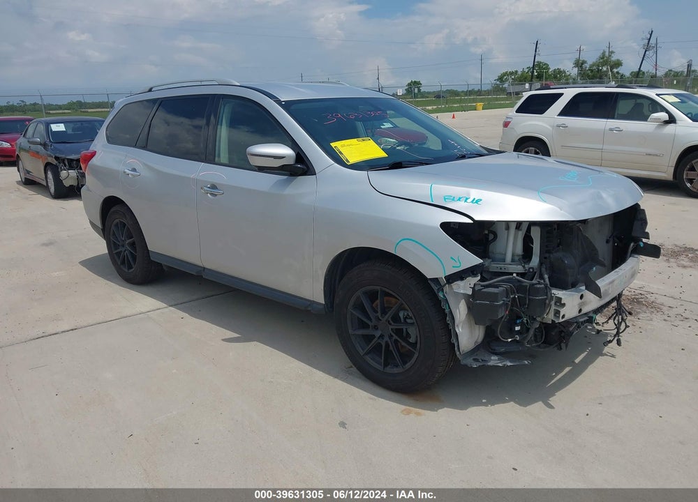 2019 NISSAN PATHFINDER SL VIN: 5N1DR2MM1KC644491