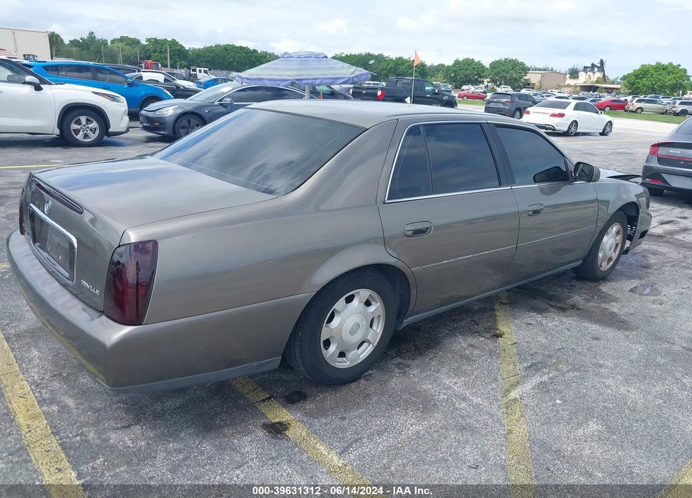 2002 CADILLAC DEVILLE STANDARD VIN: 1G6KD54Y62U236709