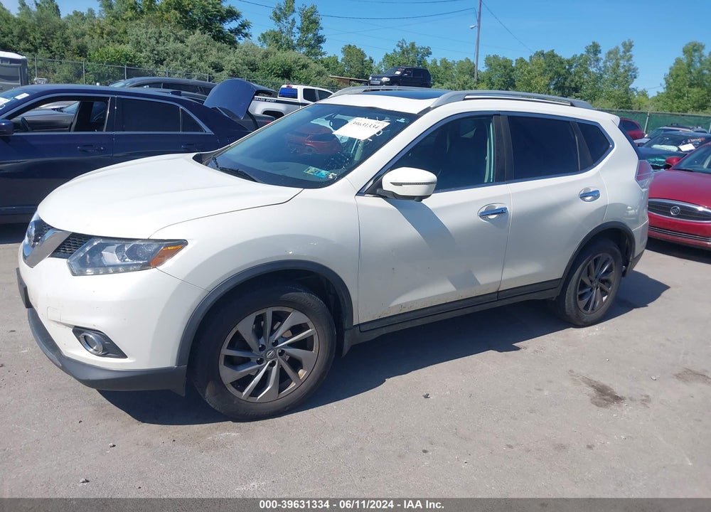 2016 NISSAN ROGUE SL VIN: 5N1AT2MVXGC768800