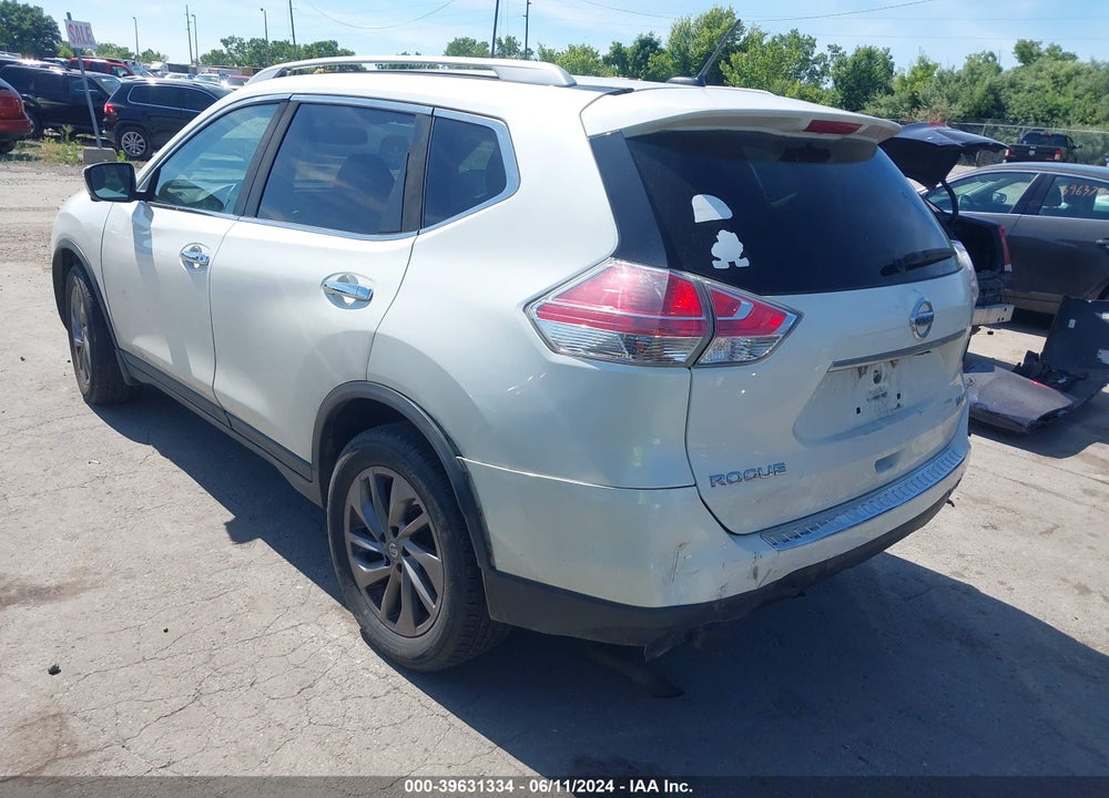 2016 NISSAN ROGUE SL VIN: 5N1AT2MVXGC768800