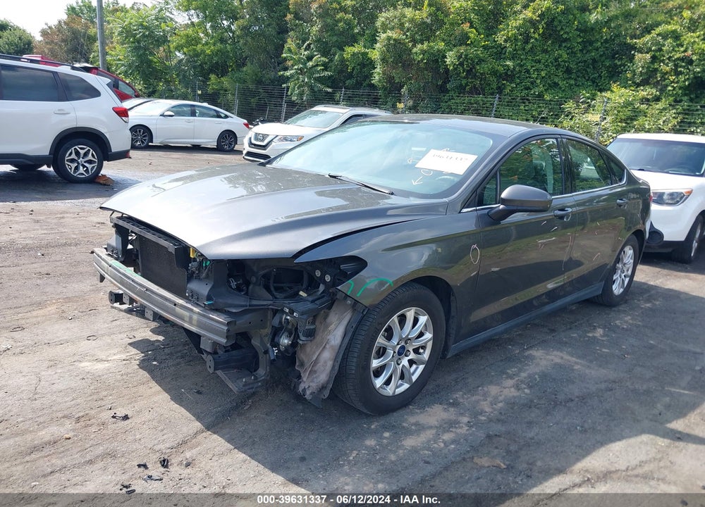 2016 FORD FUSION S VIN: 3FA6P0G74GR222243