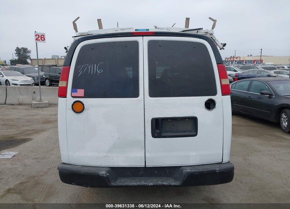 2007 GMC SAVANA WORK VAN VIN: 1GTGG25V471181862