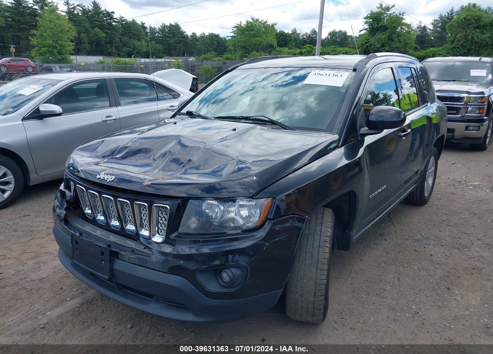 2014 JEEP COMPASS LATITUDE VIN: 1C4NJDEB8ED626478