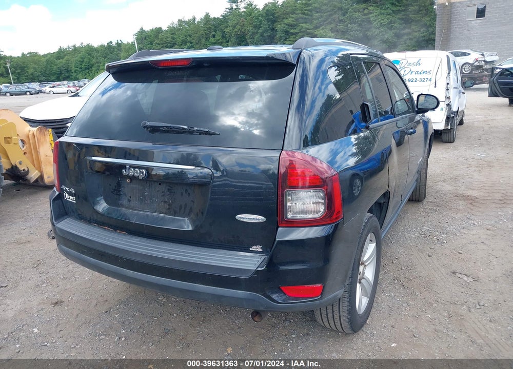 2014 JEEP COMPASS LATITUDE VIN: 1C4NJDEB8ED626478