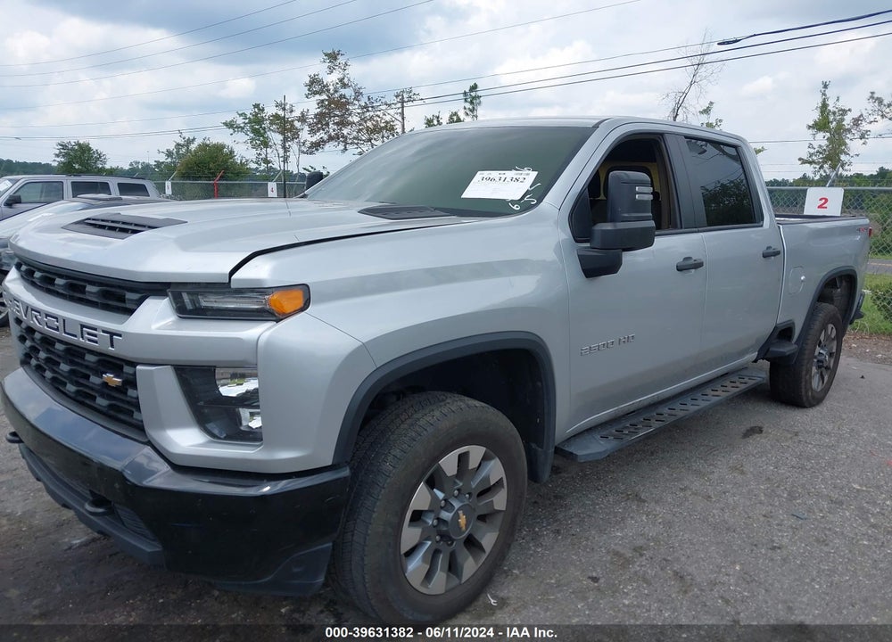 2022 CHEVROLET SILVERADO 2500HD 4WD STANDARD BED CUSTOM VIN: 1GC4YME76NF225812
