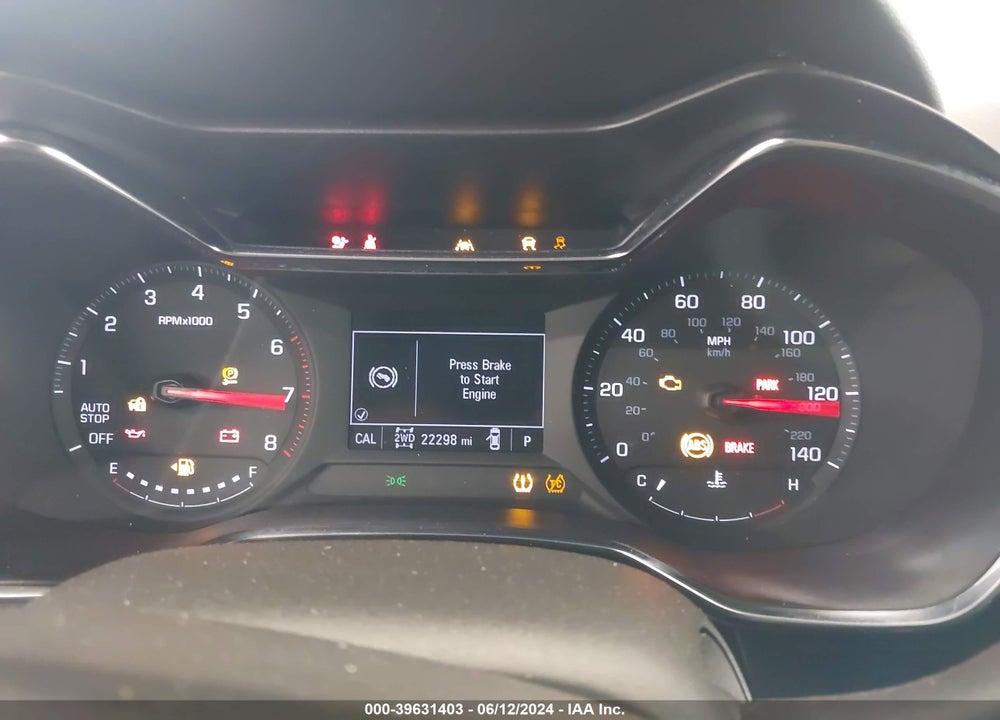 2022 CHEVROLET TRAILBLAZER AWD LT VIN: KL79MRSL9NB109508