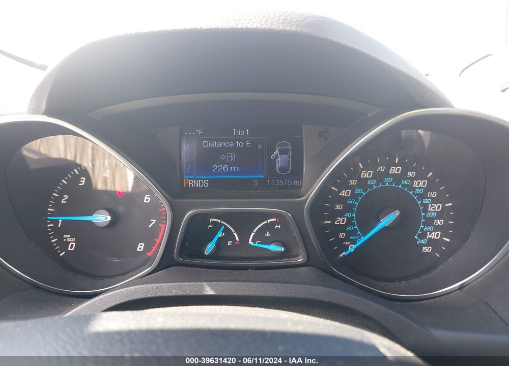 2013 FORD ESCAPE SE VIN: 1FMCU0GX1DUB97405