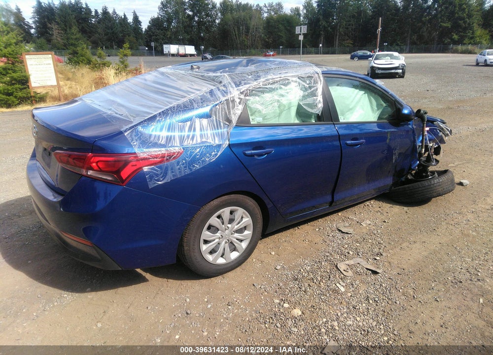 2021 HYUNDAI ACCENT SE VIN: 3KPC24A66ME147437