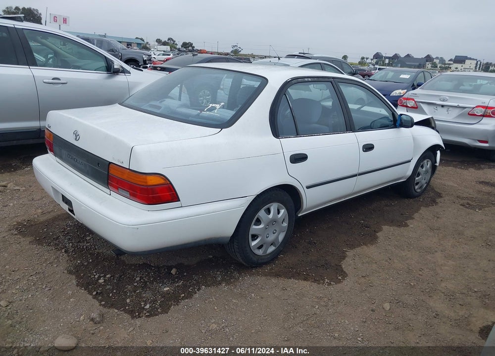 1993 TOYOTA COROLLA LE/DX VIN: JT2AE09E5P0004990