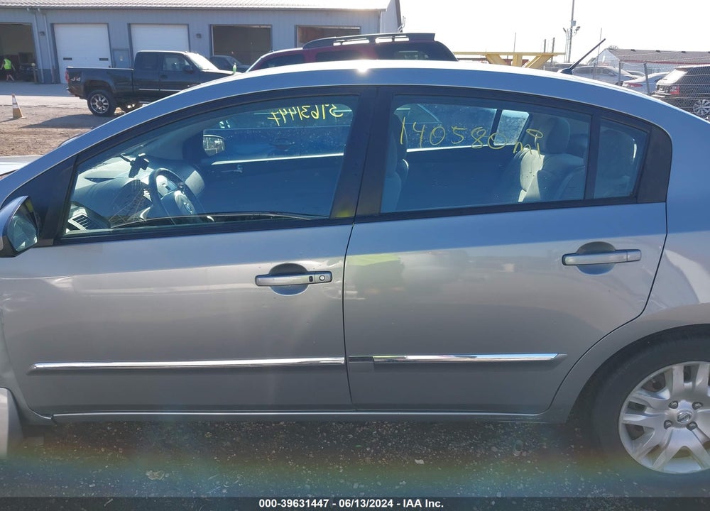 2010 NISSAN SENTRA 2.0S VIN: 3N1AB6AP6AL654652