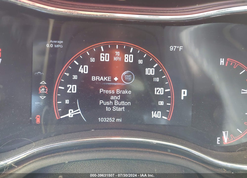 2014 DODGE DURANGO CITADEL VIN: 1C4RDHEG0EC537067