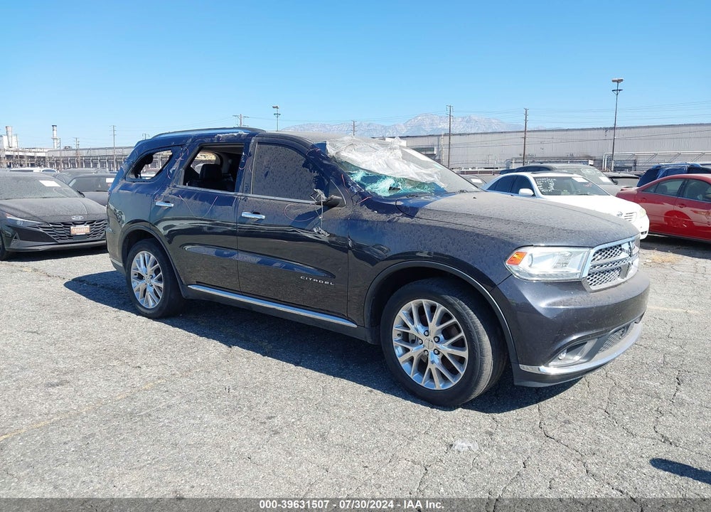 2014 DODGE DURANGO CITADEL VIN: 1C4RDHEG0EC537067