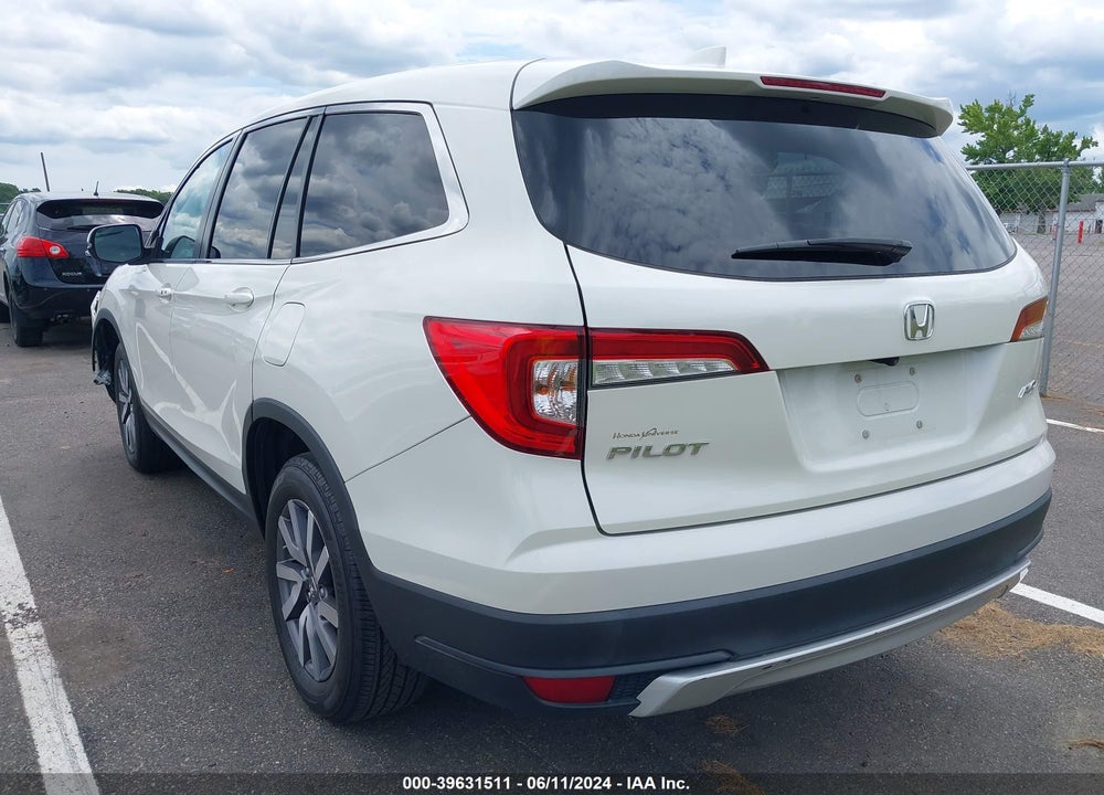 2019 HONDA PILOT EX-L VIN: 5FNYF6H54KB063370