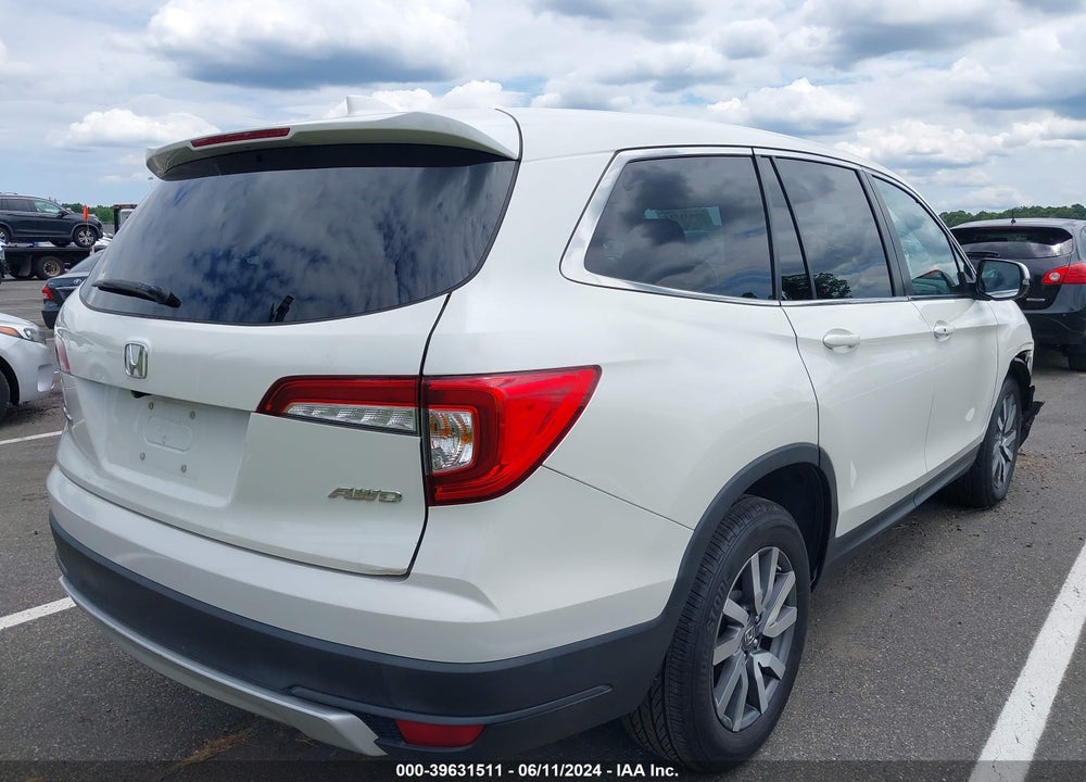 2019 HONDA PILOT EX-L VIN: 5FNYF6H54KB063370