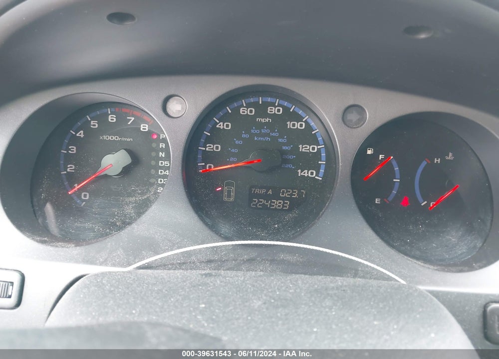 2005 ACURA MDX VIN: 2HNYD18995H533784