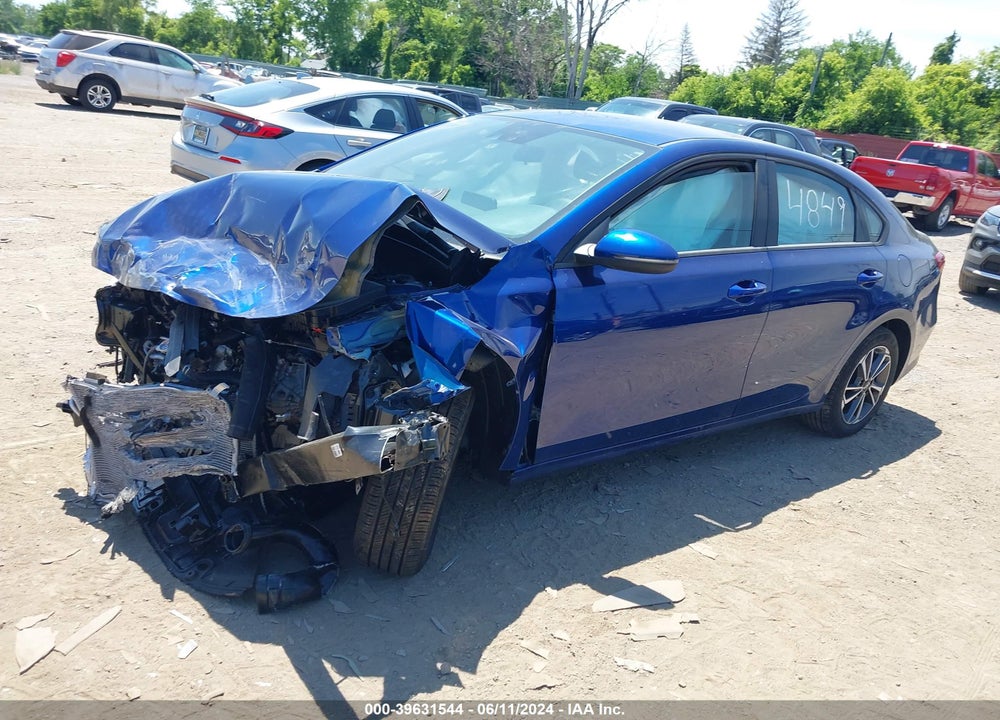 2022 KIA FORTE LXS VIN: 3KPF24AD8NE484849