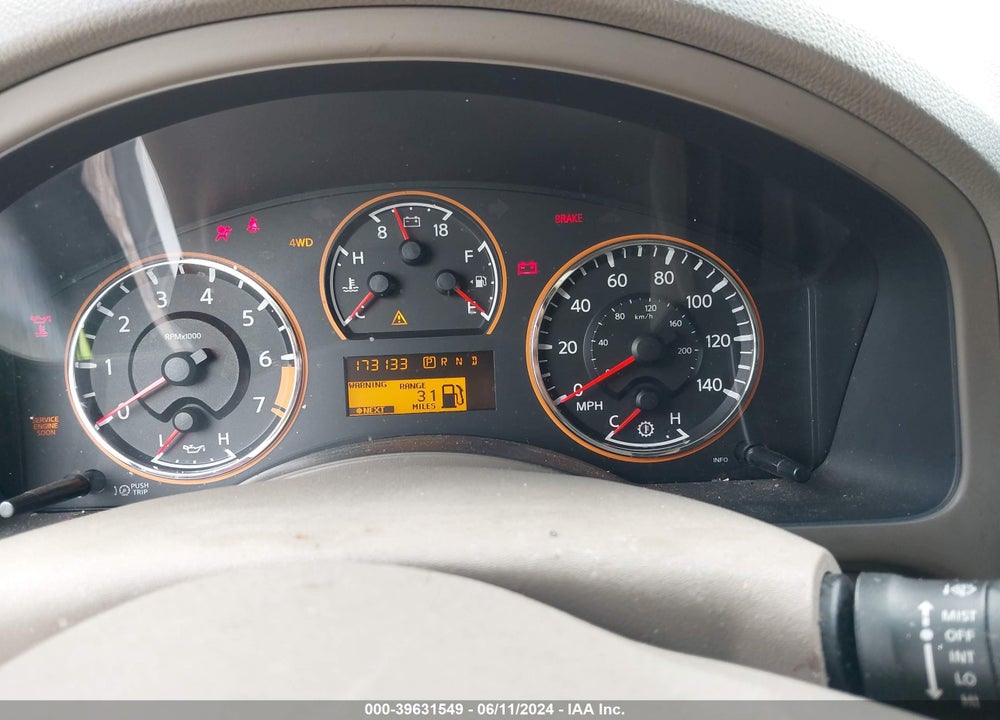 2009 NISSAN ARMADA LE VIN: 5N1AA08C29N606461