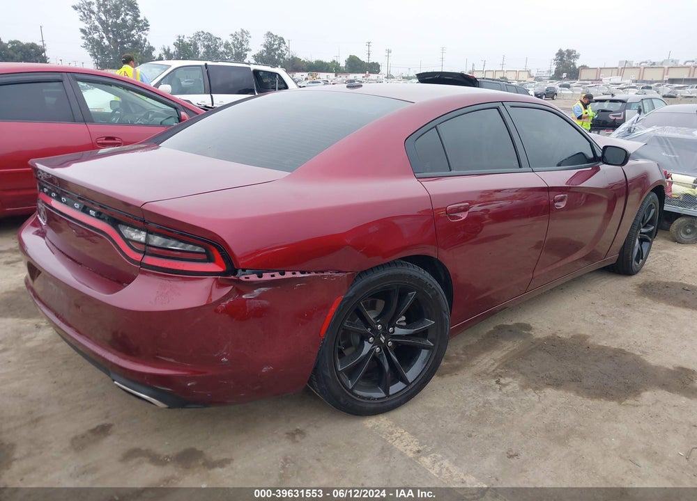 2021 DODGE CHARGER SXT RWD VIN: 2C3CDXBG0MH561373