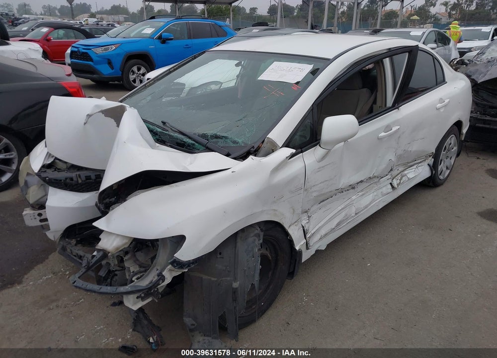 2011 HONDA CIVIC LX VIN: 2HGFA1F55BH503636