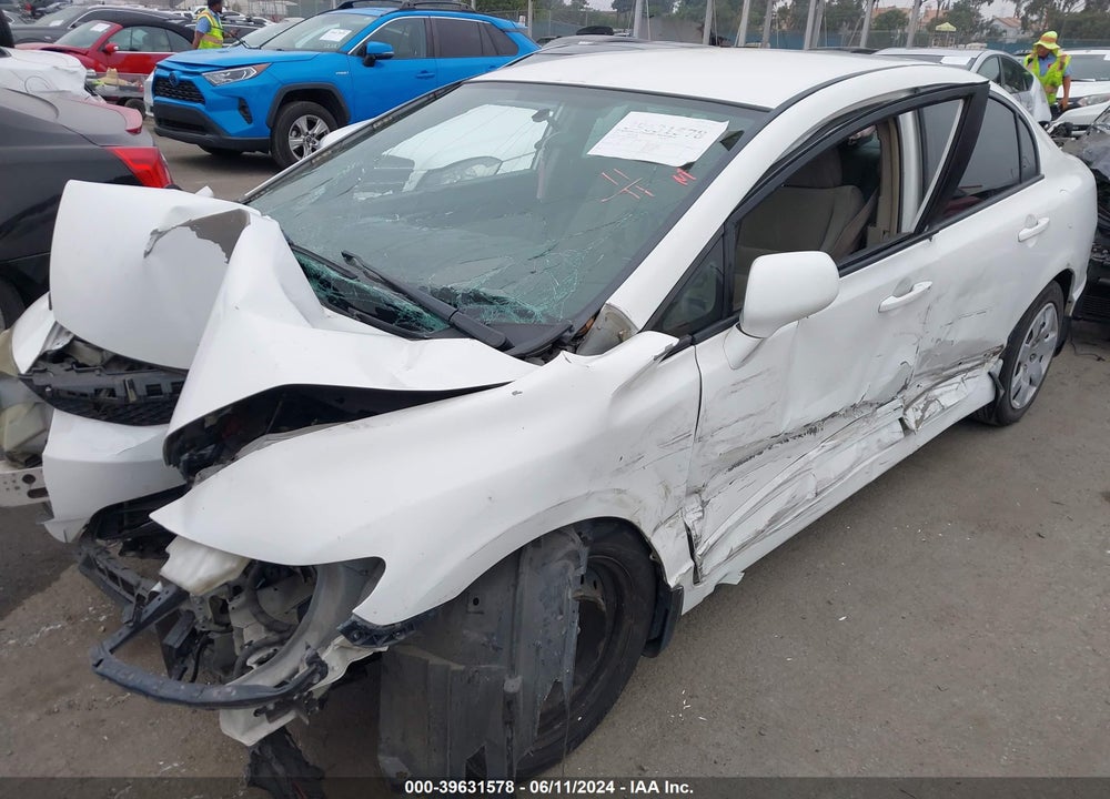 2011 HONDA CIVIC LX VIN: 2HGFA1F55BH503636