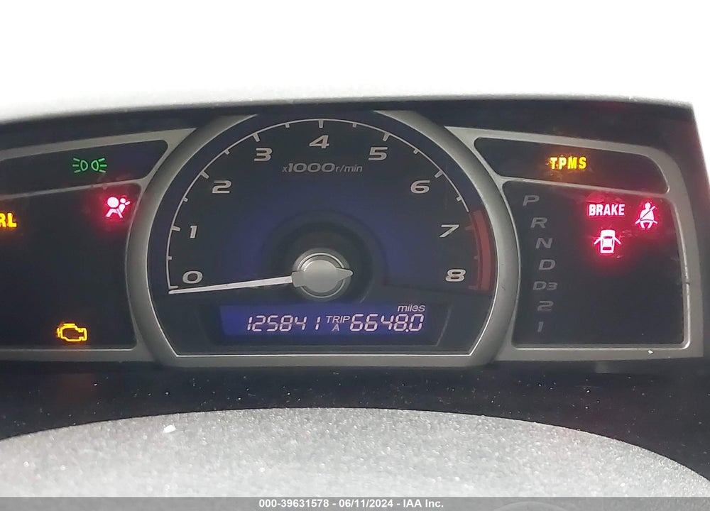 2011 HONDA CIVIC LX VIN: 2HGFA1F55BH503636