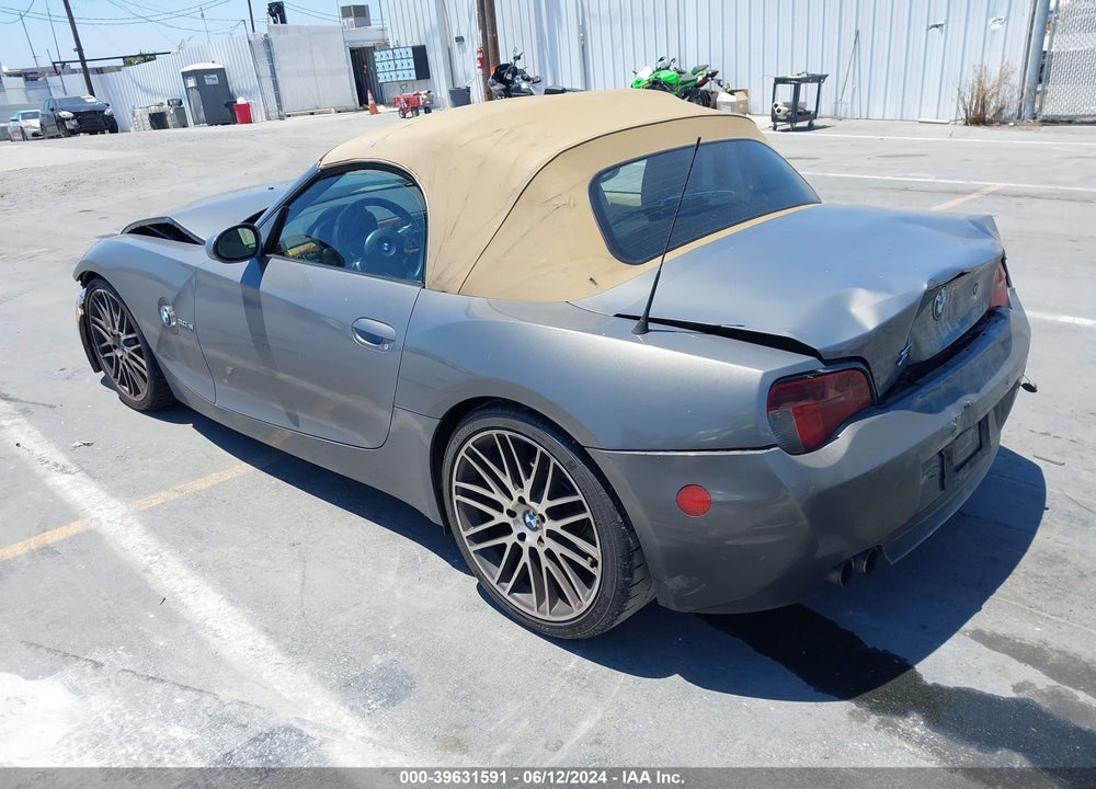 2007 BMW Z4 3.0SI VIN: 4USBU53527LX02826