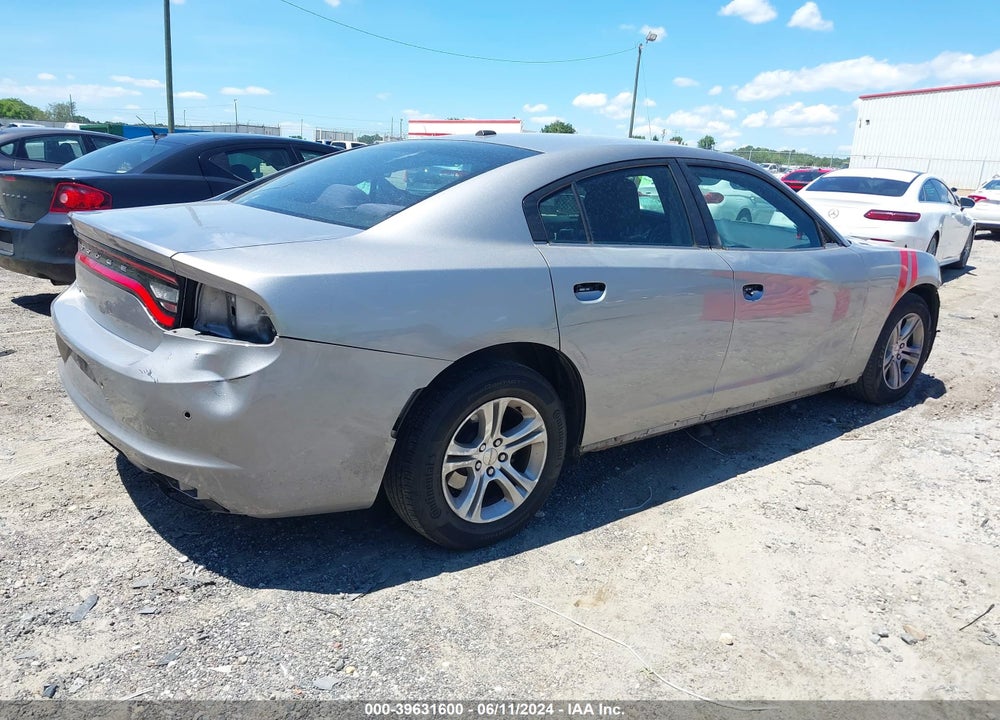 2015 DODGE CHARGER SE VIN: 2C3CDXBG6FH799957