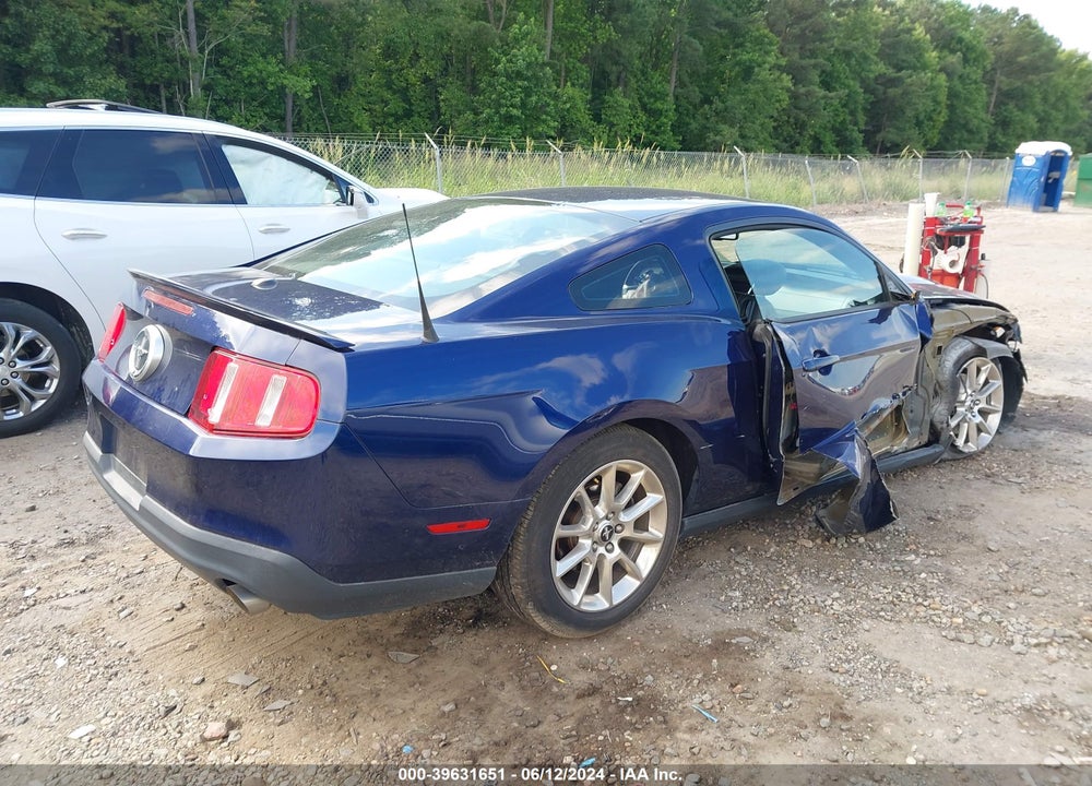 2011 FORD MUSTANG V6 PREMIUM VIN: 1ZVBP8AM3B5156766