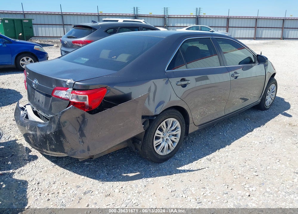 2012 TOYOTA CAMRY L VIN: 4T4BF1FK9CR166831