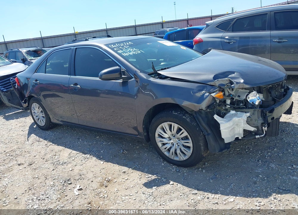 2012 TOYOTA CAMRY L VIN: 4T4BF1FK9CR166831