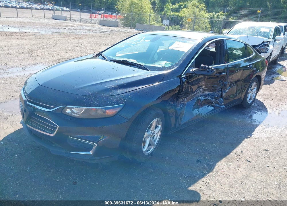 2017 CHEVROLET MALIBU LS VIN: 1G1ZB5ST3HF105316
