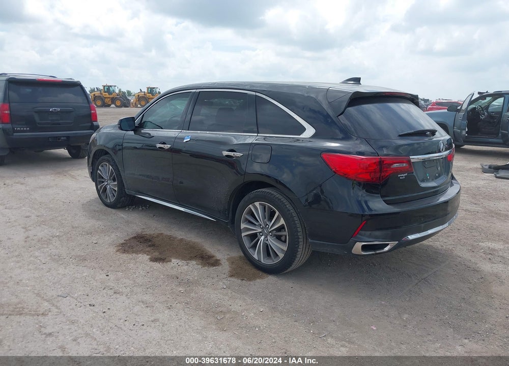 2017 ACURA MDX VIN: 5FRYD3H59HB010157