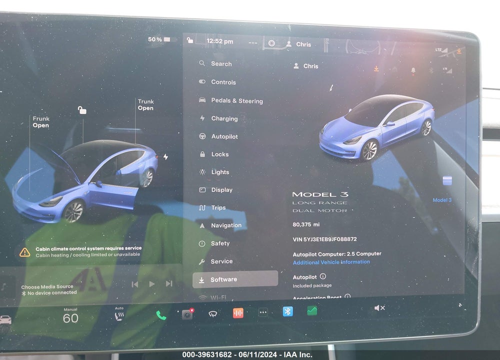 2018 TESLA MODEL 3 VIN: 5YJ3E1EB9JF088872