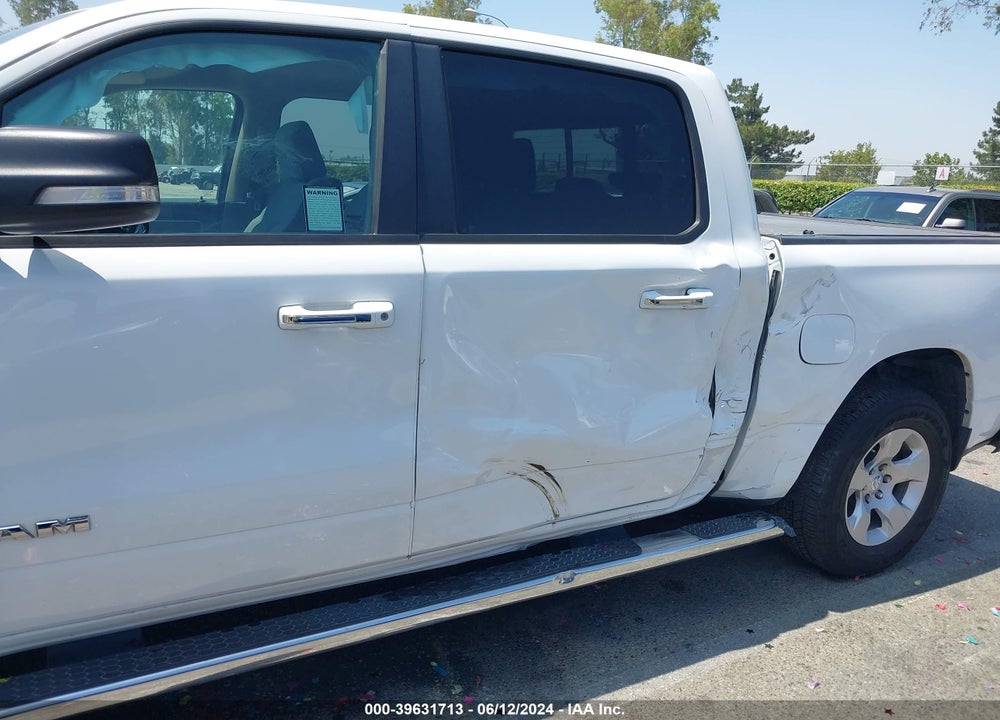 2020 RAM 1500 BIG HORN 4X2 5'7 BOX VIN: 1C6RREFT6LN158157