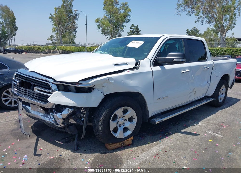 2020 RAM 1500 BIG HORN 4X2 5'7 BOX VIN: 1C6RREFT6LN158157