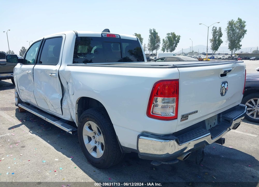2020 RAM 1500 BIG HORN 4X2 5'7 BOX VIN: 1C6RREFT6LN158157