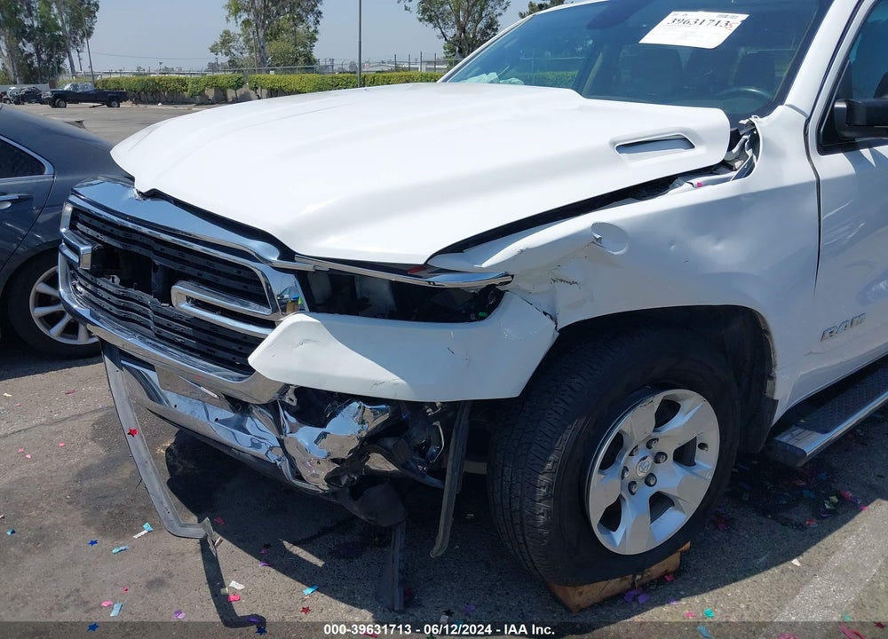2020 RAM 1500 BIG HORN 4X2 5'7 BOX VIN: 1C6RREFT6LN158157