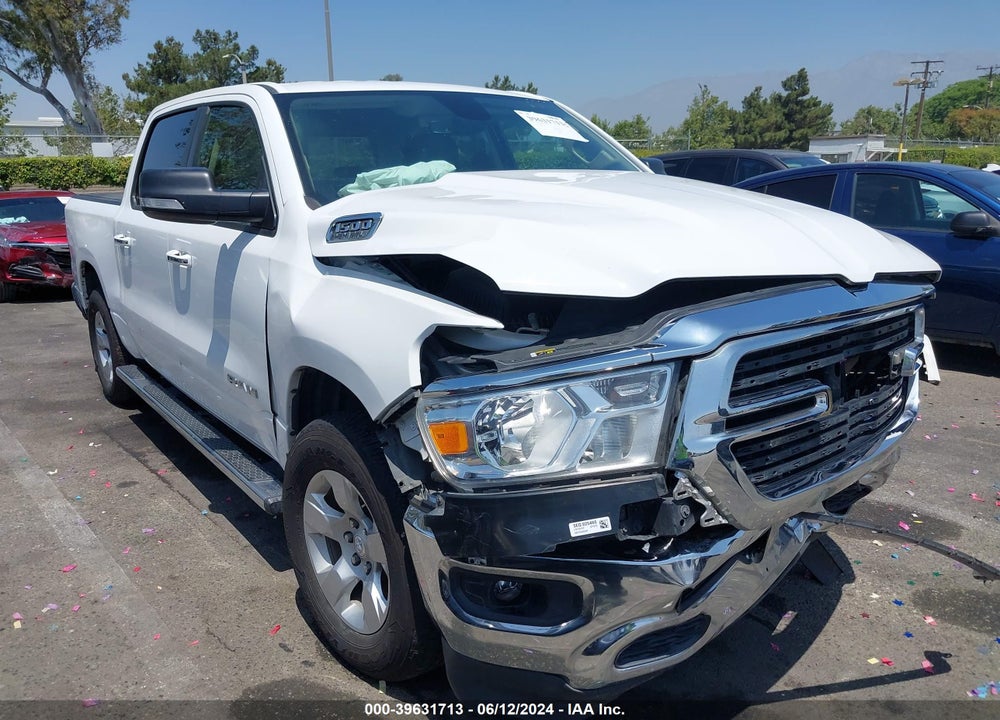 2020 RAM 1500 BIG HORN 4X2 5'7 BOX VIN: 1C6RREFT6LN158157