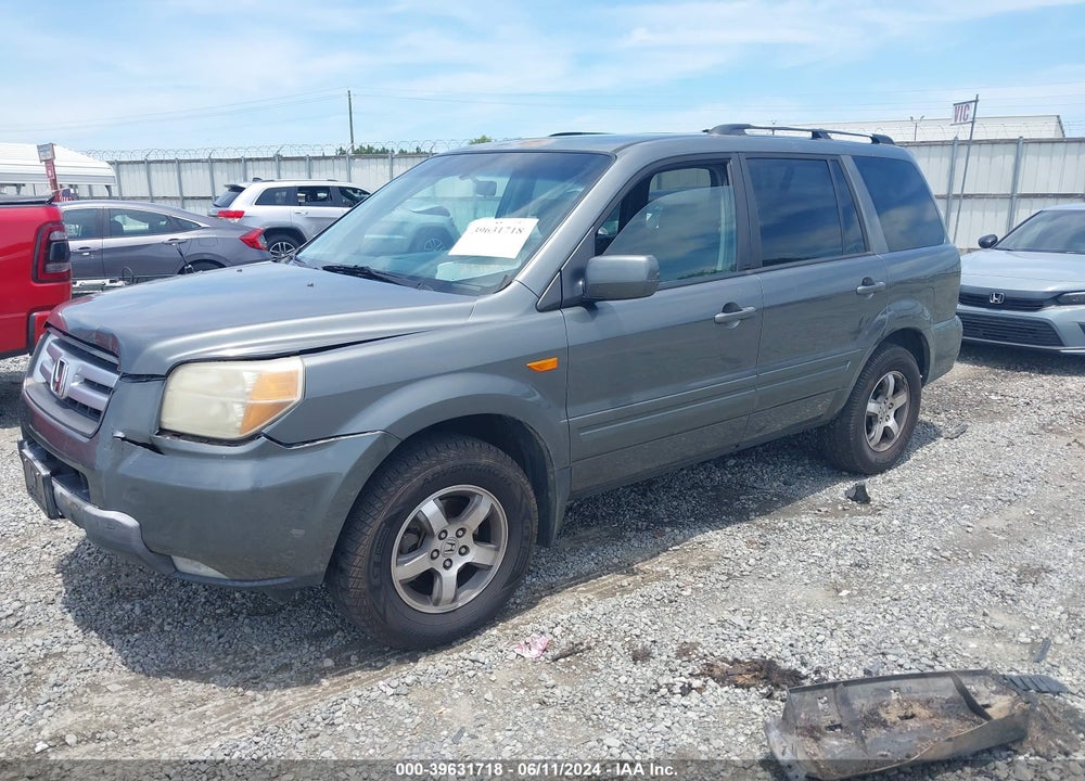 2008 HONDA PILOT SE VIN: 5FNYF28368B022562