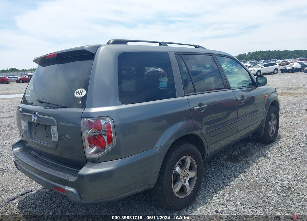 2008 HONDA PILOT SE VIN: 5FNYF28368B022562