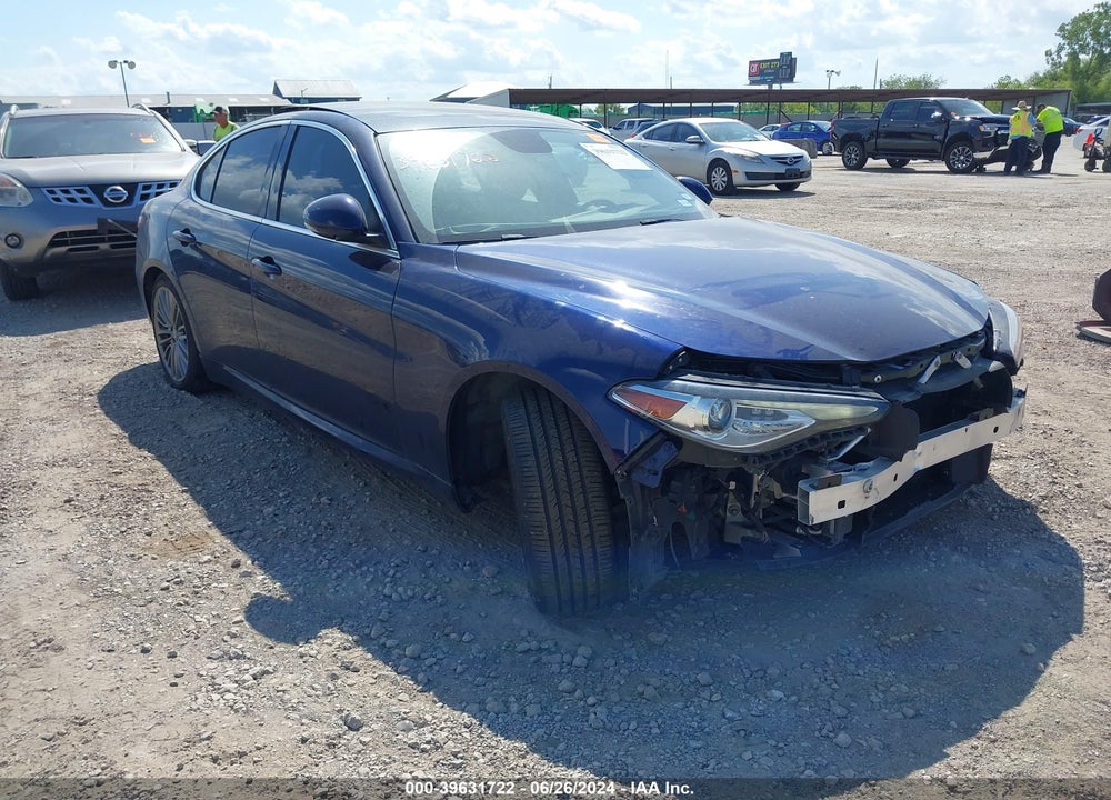 2017 ALFA ROMEO GIULIA TI RWD VIN: ZARFAECN9H7539589