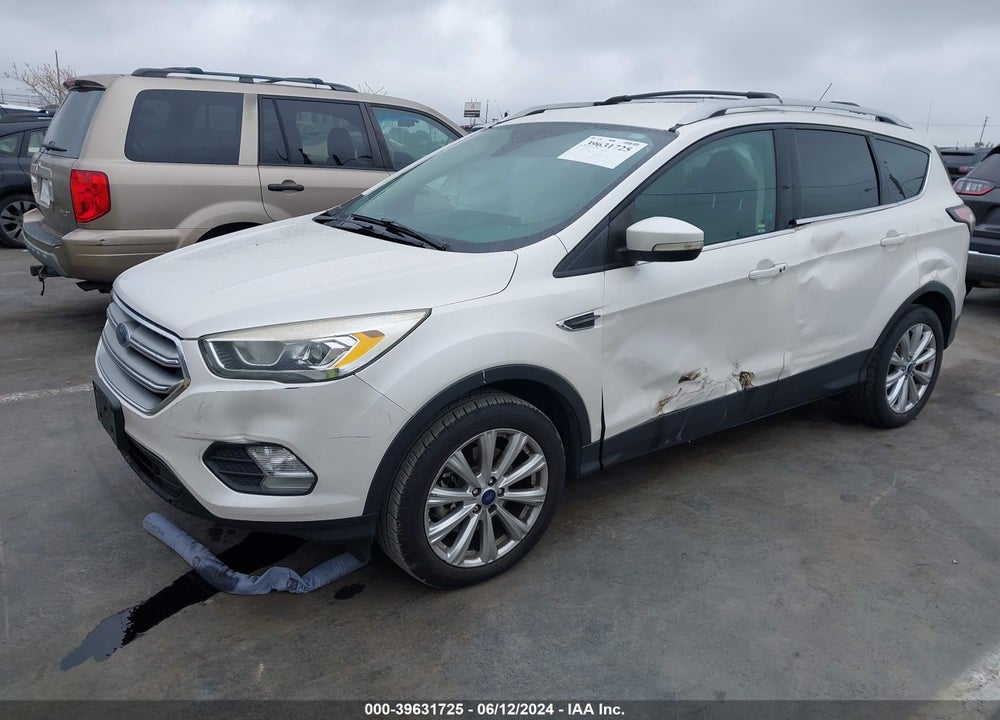 2017 FORD ESCAPE TITANIUM VIN: 1FMCU0J91HUD12553