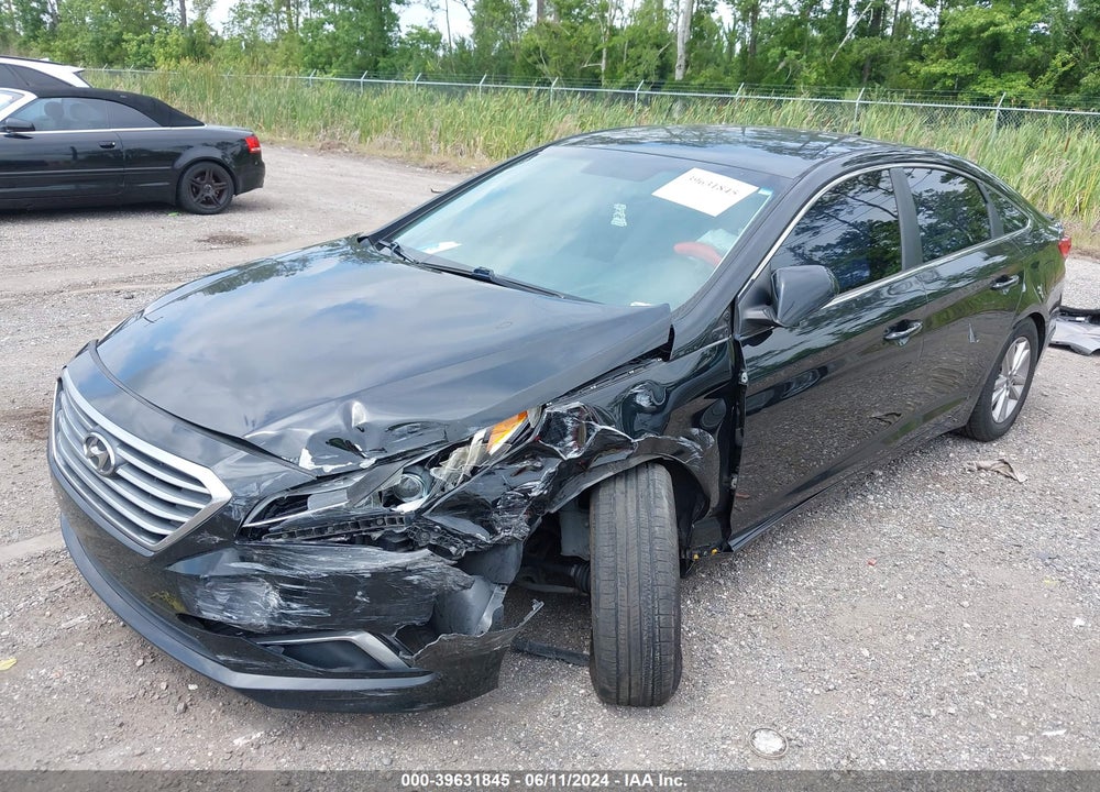 2016 HYUNDAI SONATA SE VIN: 5NPE24AF8GH356736