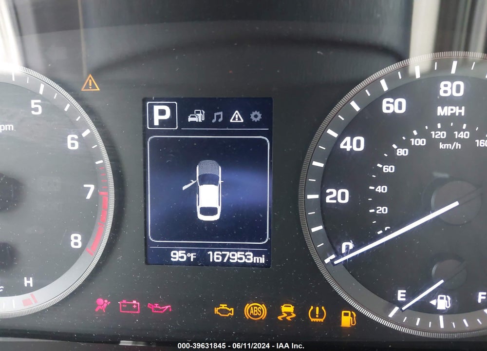 2016 HYUNDAI SONATA SE VIN: 5NPE24AF8GH356736